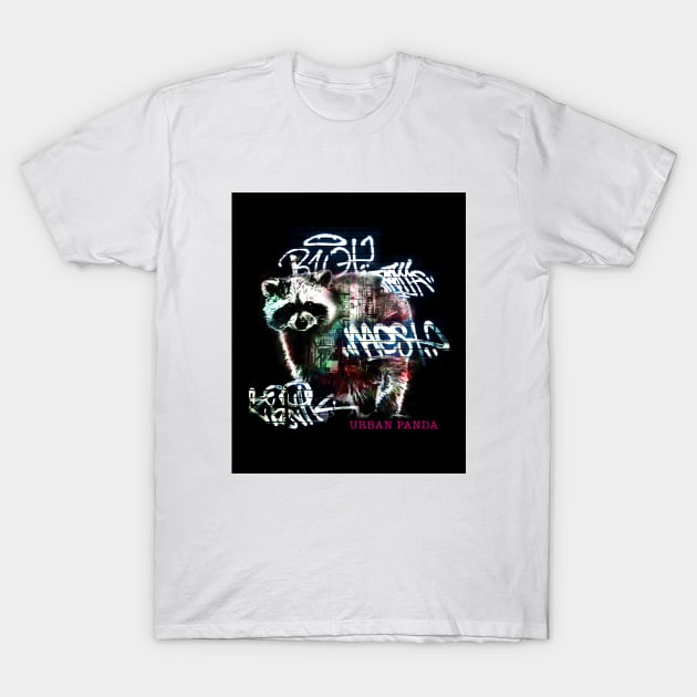 Urban Panda Street T-Shirt by CR8ART